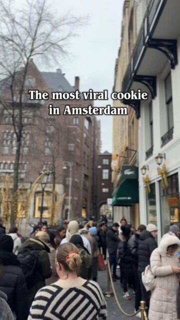 Did you know it? There’s a one-of-a-kind cookie in Amsterdam! 🍪

We’re talking about @vanstapele obviously! 

#amsterdam #vanstapele #viral #cookie