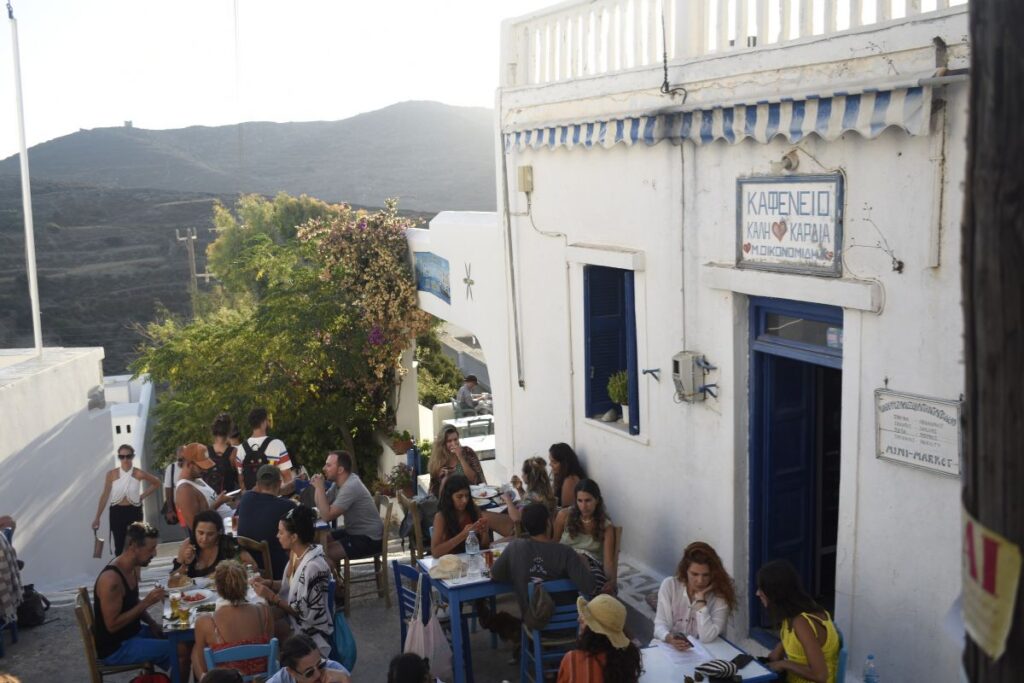 Tholaria village Amorgos
